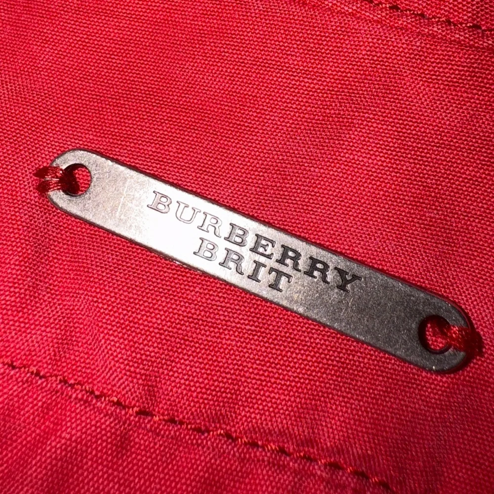 Burberry Red‎ Swim Trunks